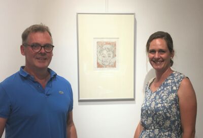 Rebecca und Michael Weisbrod, Literarische Lese in Freinsheim, Mai 2022