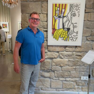 Michael Weisbrod, Literarische Lese in Freinsheim, Mai 2022