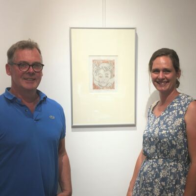 Rebecca und Michael Weisbrod, Literarische Lese in Freinsheim, Mai 2022
